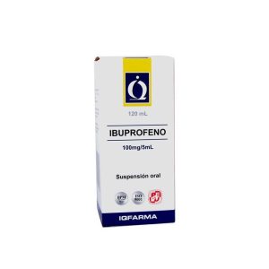 IBUPROFENO 100mg/5ml Suspension x120ml