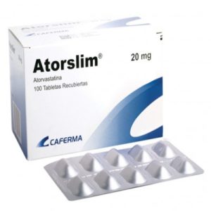 ATORSLIM  20mg Tableta x30
