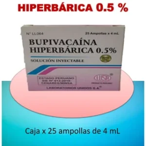 BUPIVACAINA HIPERBARICA Inyectable x10