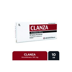 CLANZA 100mg Tableta x10