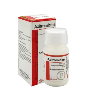 AZITROMICINA 200mg/5ml Suspension Oral x15ml