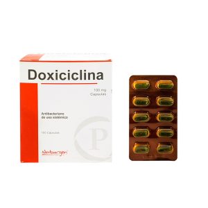DOXICICLINA 100mg Capsula x100