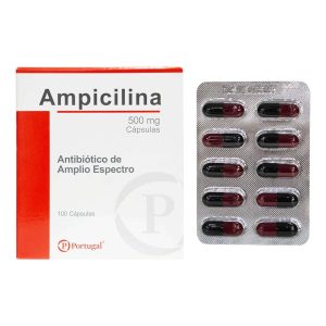 AMPICILINA 500mg Capsula x100