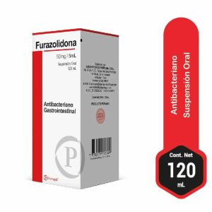 FURAZOLIDONA 50mg/5ml Suspension x120ml