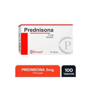 PREDNISONA 5mg Tableta x100