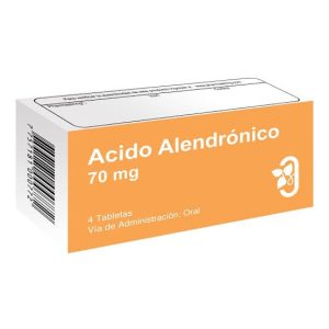 ACIDO ALENDRONICO 70mg Tableta x4