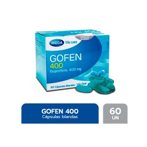 GOFEN 400 400mg Capsula x60