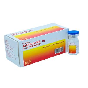 AMPICILINA 1g Inyectable x10