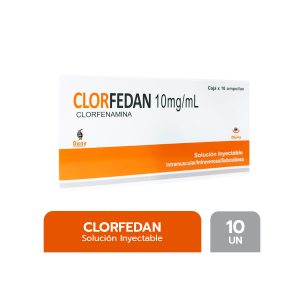 CLORFEDAN 10mg/mL Inyectable x10
