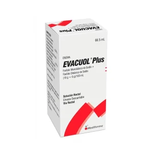EVACUOL PLUS 66.5ml Enema x1