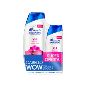 H&S Pack Suave y Manejable x375ml+180ml