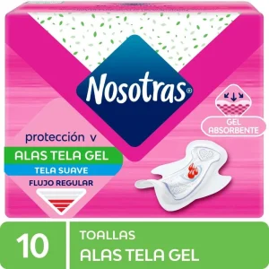 NOSOTRAS Toallas Tela Gel x10