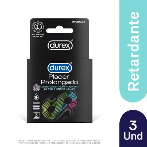 DUREX Preservativo Prologada x3