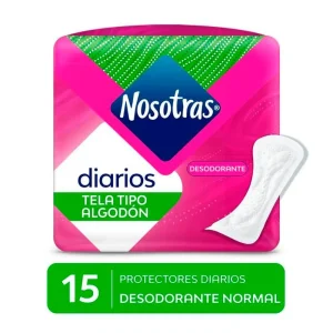 NOSOTRAS Diarias Normal Desodorante x15