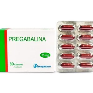 PREGABALINA 75mg Capsula x30