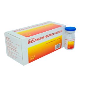 BENCILPENICILINA PROCAINICA 1.000.000UI  Iny. x10