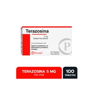 TERAZOSINA 5mg Tableta x100