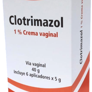 CLOTRIMAZOL 1% Crema+Aplicadores x40gr