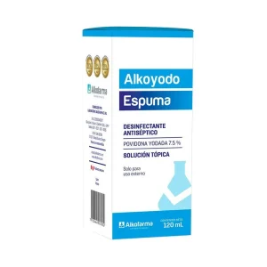 ALKOYODO Espuma x120ml