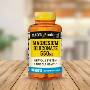 MASON NATURAL Magnesium Gluconate 550mg Tab. x100