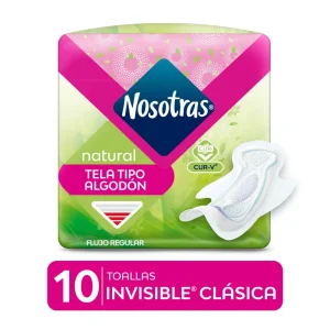 NOSOTRAS Toallas Clasica Invisible x10