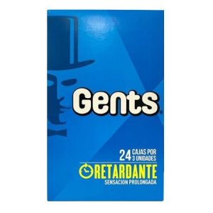 GENTS Preservativo Retardante x24