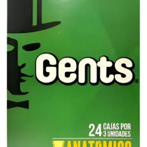 GENTS Preservativo Anatomico x24