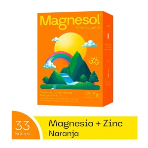 MAGNESOL Naranja Sobre 5gr x33