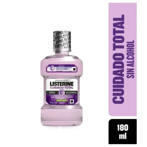 LISTERINE Enjuague Cuidado Total SinAlcohol x180ml