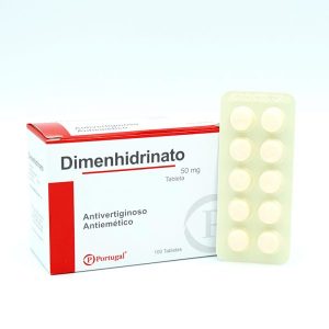 DIMENHIDRINATO 50mg Tableta x100