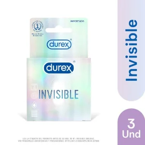 DUREX Preservativo Invisible x3