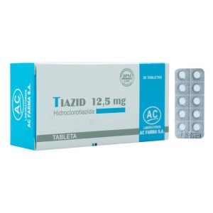 TIAZID 12.5mg Tableta x30