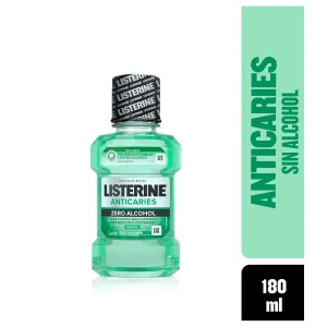 LISTERINE Enjuague Anticaries Sin Alcohol x180ml