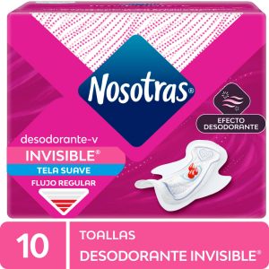 NOSOTRAS Toallas Desodorante Invisible x10