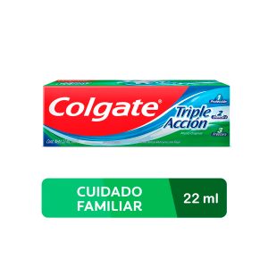 COLGATE Crema Dental Triple Accion x22ml