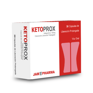 KETOPROX 150mg Capsula Liberacion Prolongada x30