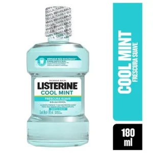 LISTERINE Enjuague Cool Mint Sin Alcohol x180ml