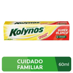 KOLYNOS Crema Dental Super Blanco x60ml