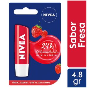 NIVEA Lip Care Fresa x4.8gr