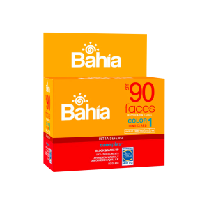 BAHIA Bloqueador Solar SPF90 Color1 Sachet x20