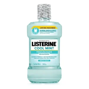 LISTERINE Enjuague Cool Mint Sin Alcohol x500ml
