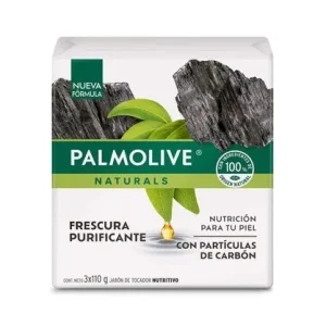 PALMOLIVE Jabon Carbon Tripack x110gr