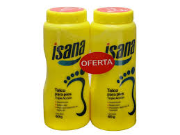 ISANA Talco Pack Triple Accion 60gr+60gr