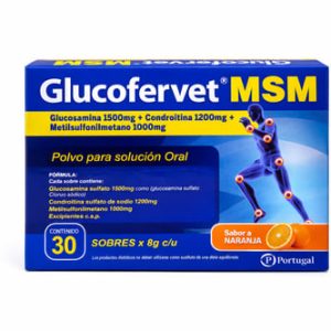 GLUCOFERVET MSM Sobre x30