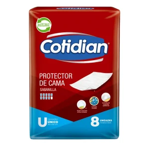 COTIDIAN Protector de Cama x8