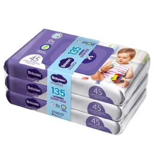 BABYSEC Toallas Humedas Premium Tripack x135