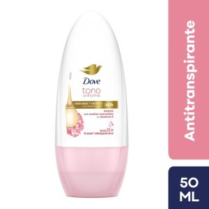 DOVE Desod. Tono Uniforme Roll-On Rosas x50ML