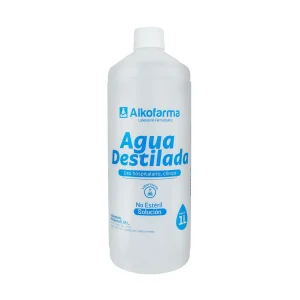 AGUA DESTILADA x1L