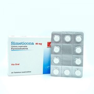 SIMETICONA 80mg Tableta Masticable x30