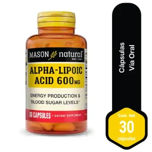 ACIDO ALPHA LIPOICO 600MG x30CAP